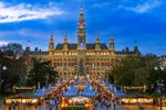 Vánoční trhy před Vídeňskou radnicí