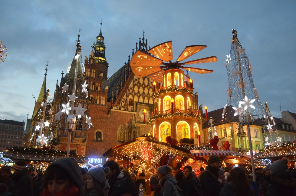 Kouzlo Vánoc můžete zažít i ve Vratislavě.
