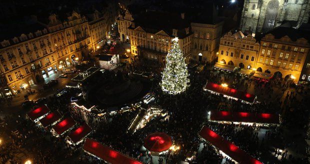 Pražské vánoční trhy patří každoročně k těm nejkrásnějším.