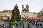 Trhy na Staroměstském náměstí bývají hodnoceny jako jedny z nejhezčích na světě.