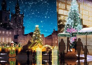 Takovouto podobu budou mít letošní vánoční trhy v centru Prahy.