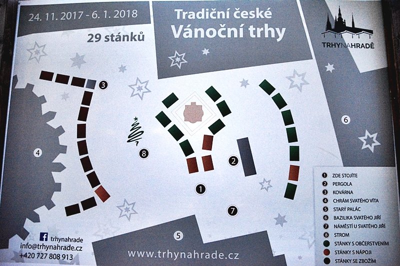 Trhy na Hradě můžete navštívit až do 6. ledna 2018