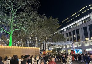 Vánoční trhy v Londýně