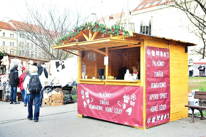 Vánoční trhy na Jiřího z Poděbrad můžete navštívit až do 24. prosince.