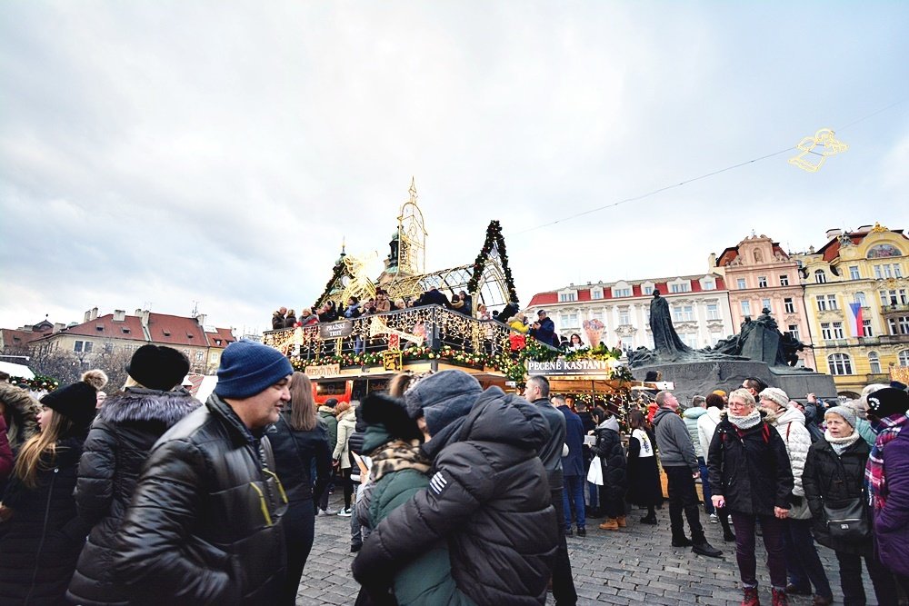 Vánoční trhy na Staroměstském náměstí