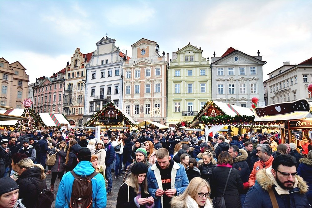 Vánoční trhy na Staroměstském náměstí