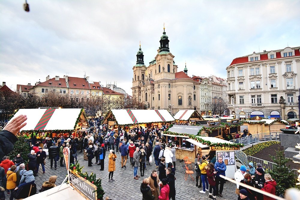 Vánoční trhy na Staroměstském náměstí