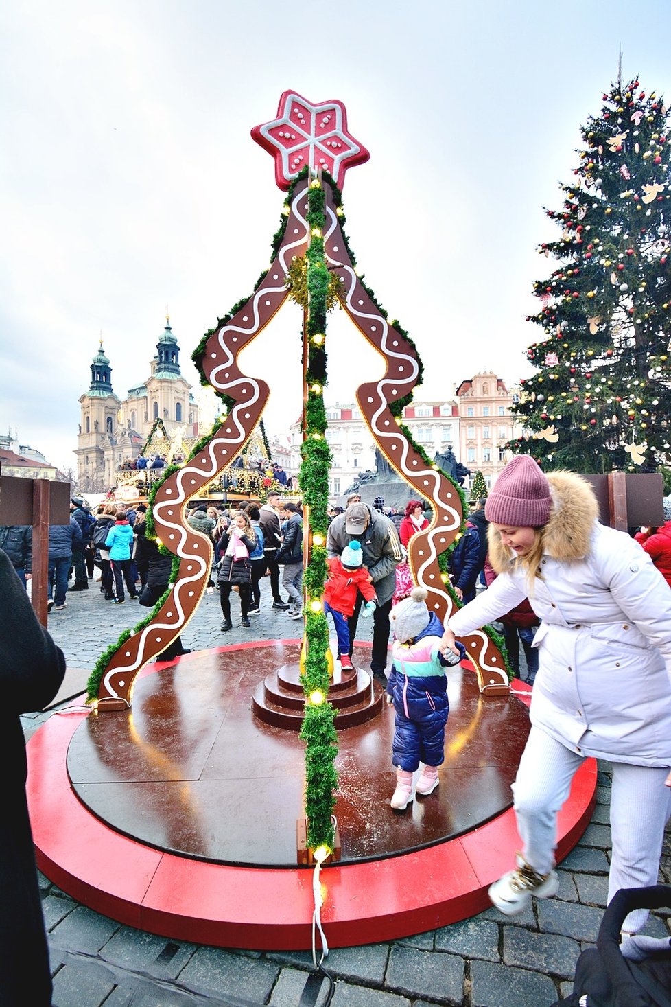 Vánoční trhy na Staroměstském náměstí