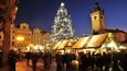 Vánoční trhy a strom na Staroměstském náměstí