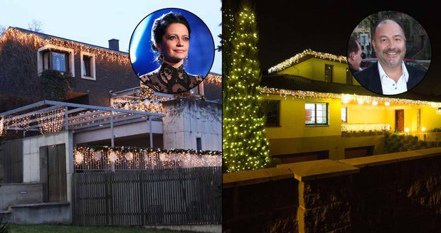 Exkluzivně: Jak celebrity své domy ozdobily na svátky? Mrkněte, kdo se činil a kdo to odflákl