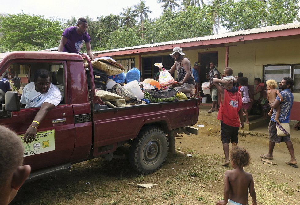 Evakuace na Vanuatu