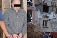 Vařič pervitinu Karel odpálil barák v Ostravě: 14 let za obecné ohrožení! Lidé tam stále nebydlí
