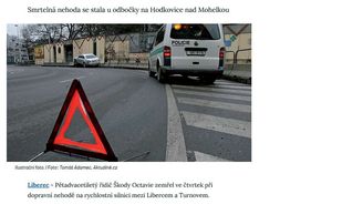 Stačí otevřít vyhledávač, a během chvíle najdete zprávy o nehodách, při nichž řidiče srazilo auto ve chvíli, kdy šel umístit výstražný trojúhelník Stačí otevřít vyhledávač, a během chvíle najdete zprávy o nehodách, při nichž řidiče srazilo auto ve chvíli, kdy šel umístit výstražný trojúhelník