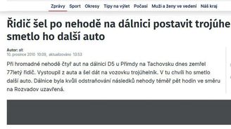 Varovné majáčky Varovné majáčky