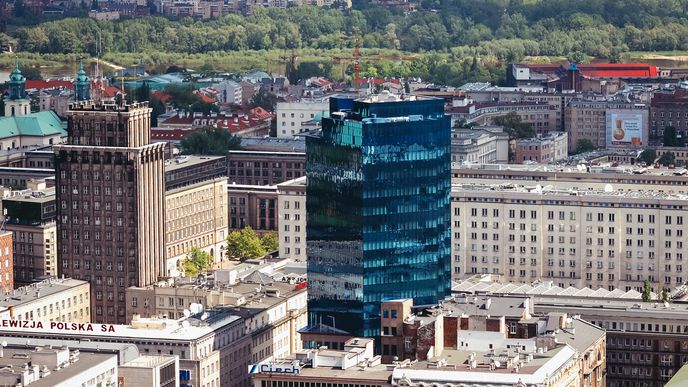 skupina CPI Radovana Vítka koupila další budova ve Varšave - Moniuszki tower