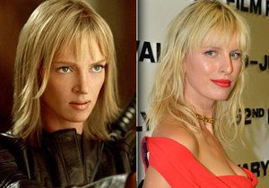 Uma Thurman a Karolína Kurková jsou si podobné.