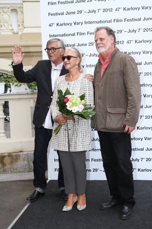 Oscarová herečka Helen Mirrenová v Karlových Varech