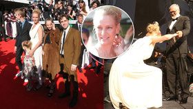 Co předvedla Uma Thurman na slavnostním zahájení festivalu v Karlových Varech?