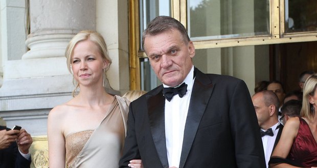 Exprimátor Bohuslav Svoboda s manželkou