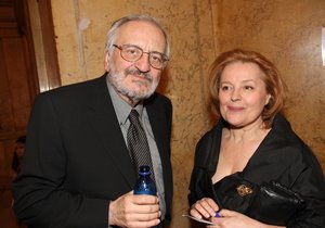 Magda Vašáryová a Milan Lasica