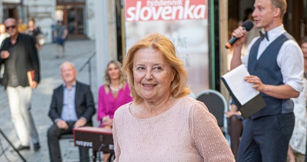 Magda Vašáryová dva měsíce po smrti manžela