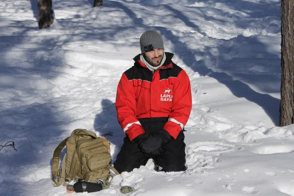 Vašek si nemůže přírody na severním pólu vynachválit