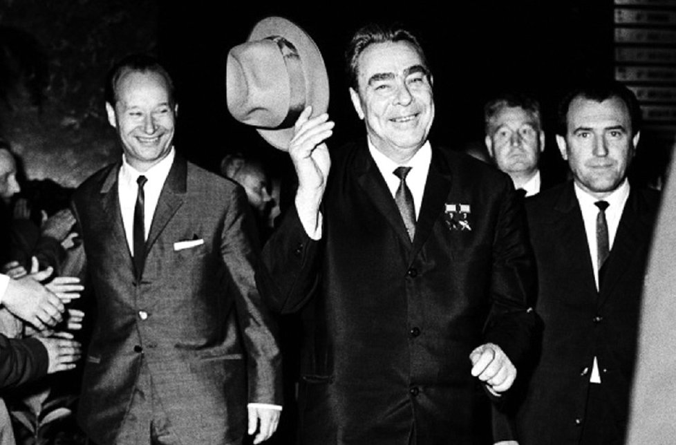 1968: Dubček, Brežněv a Biľak ještě než se mluvilo o tancích.