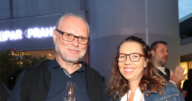Su Patejdl y su esposa Miluší. Su Patejdl y su esposa Miluší.