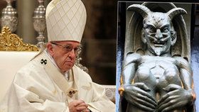 Ďábel je reálný, žádná fikce, říká papež František a chválí exorcisty