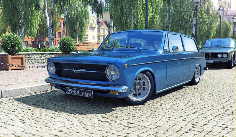 VAZ 2102 jako třídveřový kombík