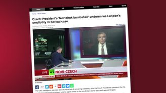 VE ZKRATCE: Zemanova kouzla s novičokem