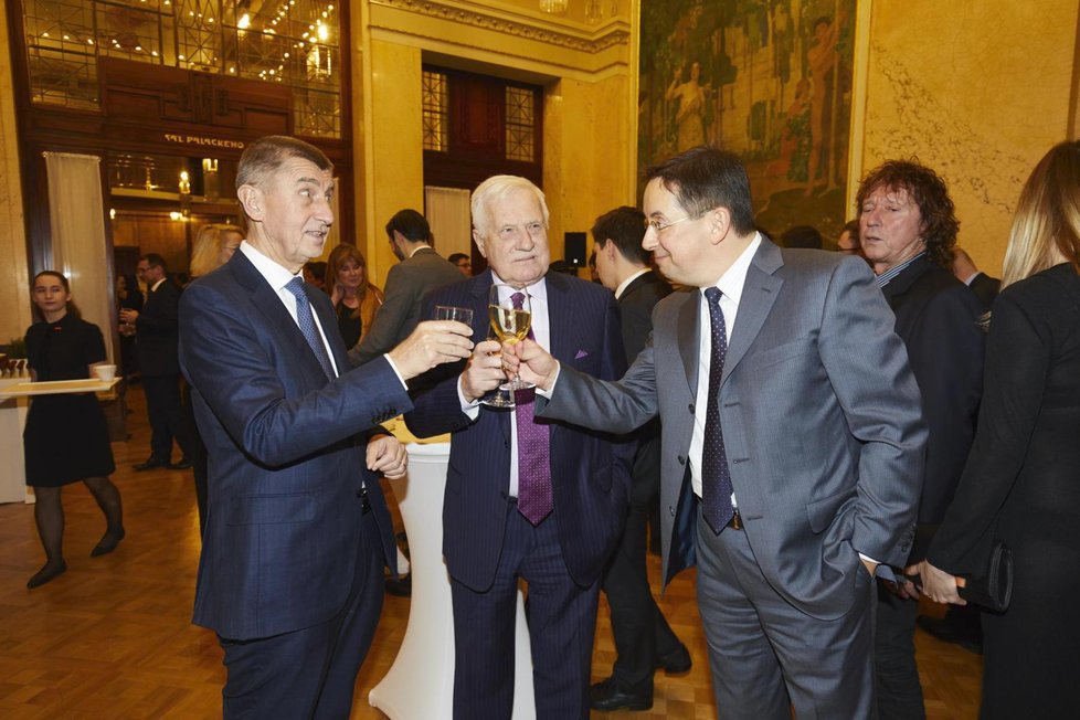Skvěle se bavil také ex-prezident Václav Klaus