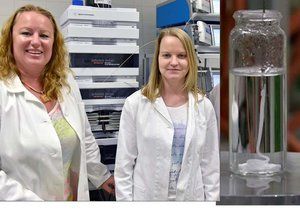 Brněnští vědci pod vedením Lucy Vojtové (vlevo) vyvinuli gel na léčbu popálenin i rakoviny. Dávkovat se dá pacientovi na míru.