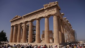 Vedra zasáhla Řecko, úřady omezují přístupy k památkám v odpoledních hodinách (15. 7. 2023)