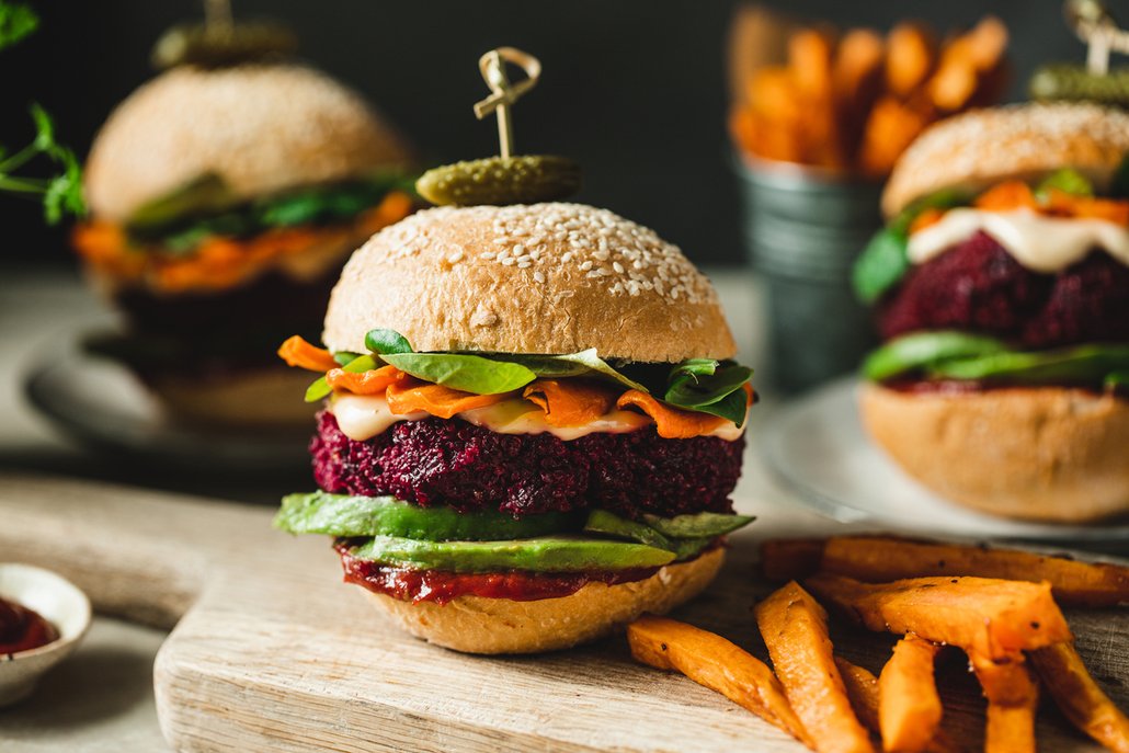 Veganské mohou být i burgery