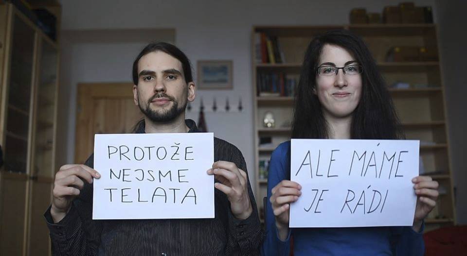 Andrea Vánoce oslaví se svou rodinou a přítelem, který je také vegan.