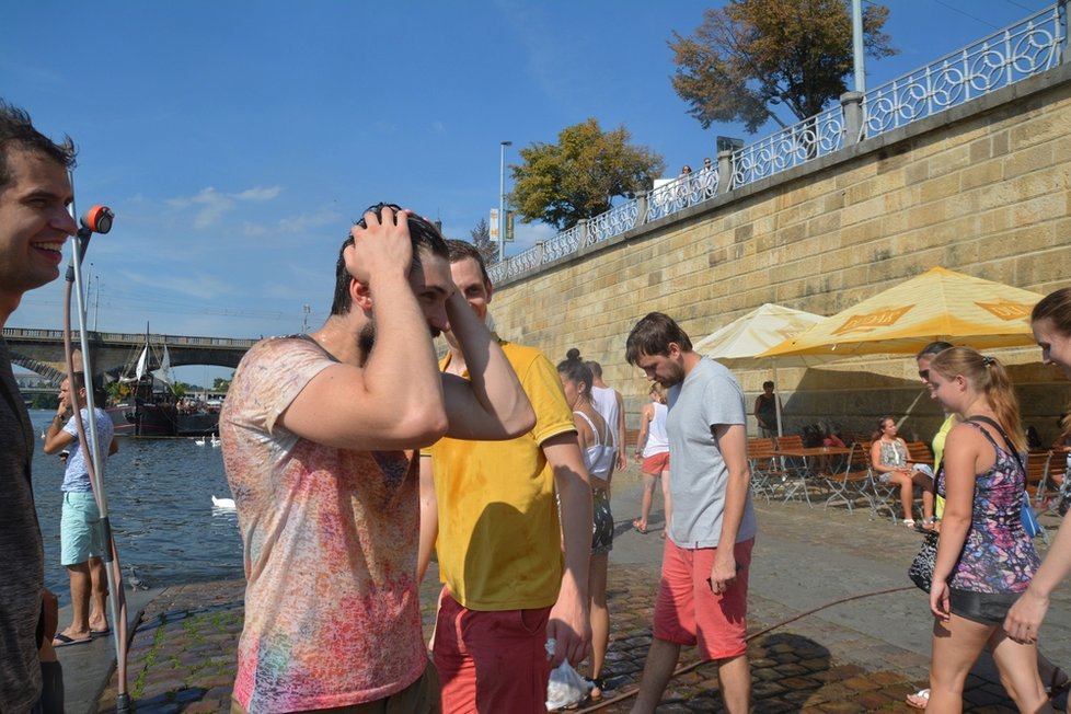 Veggie Náplavka přilákala o něco méně lidí než minule.