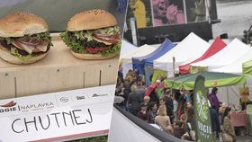 Tisíce veganů vyrazily na náplavku za festivalem jídla.