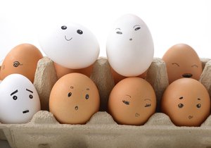 Špatným skladováním a nevhodnou teplotou vejce rychle ztrácejí na kvalitě a případně se i kazí.