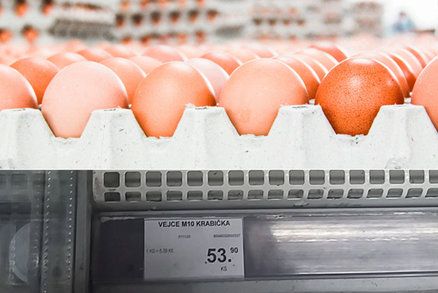 Nejdřív máslo, teď vejce: Ceny stoupají, spadnout mají až o Velikonocích