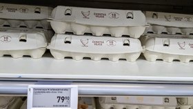 Cena vajec v únoru 2023