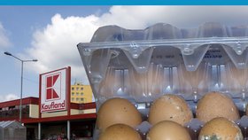 Taková vejce prodávají v trutnovském Kauflandu!