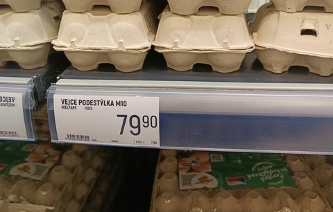 Vejce před Velikonocemi dvojnásobně zdražila! Kus i za 8 korun! Ekonom řekl, kdy bude líp