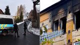 Příčina požáru ve Vejprtech, který zabil 8 lidí: Gauč zapálili tři klienti!? Schovali je do léčebny