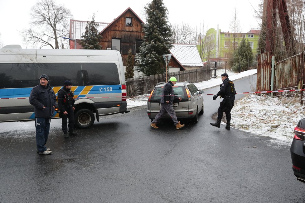 Požár domova pro postižené ve Vejprtech