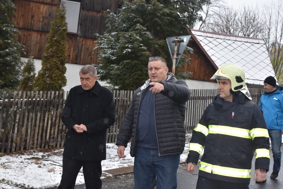 Premiér Andrej Babiš a ústecký radní Martin Klika