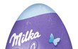 Milka Funny Egg k dostání v 50g balení. Cena 39,90 Kč.