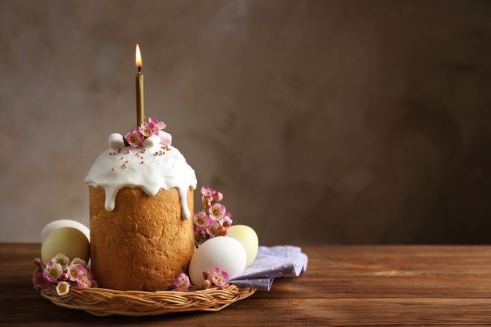 Ruskou specialitou je koláč, kterému se říká kulich