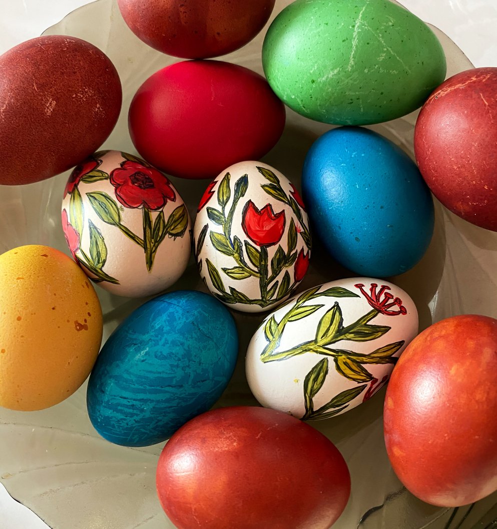 Inspirace na ozdobení velikonočních vajíček.