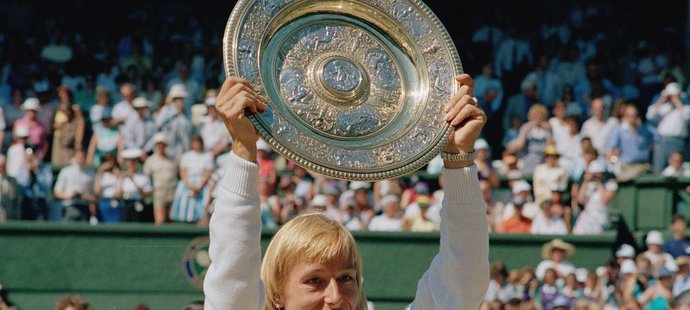 1987: Navrátilová ovládla Wimbledon.